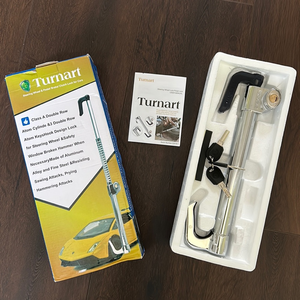 Turnart Steering Wheel Lock Bar